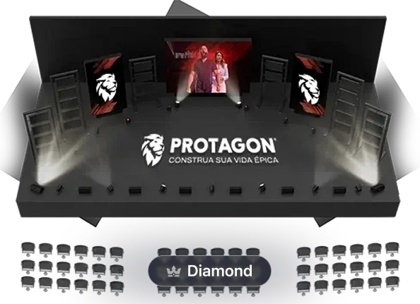 Área Diamond, nas primeiras fileiras da plenária